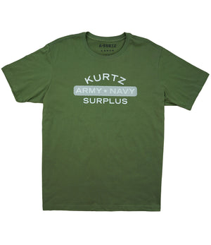 Military Surplus Tee - Green - Front