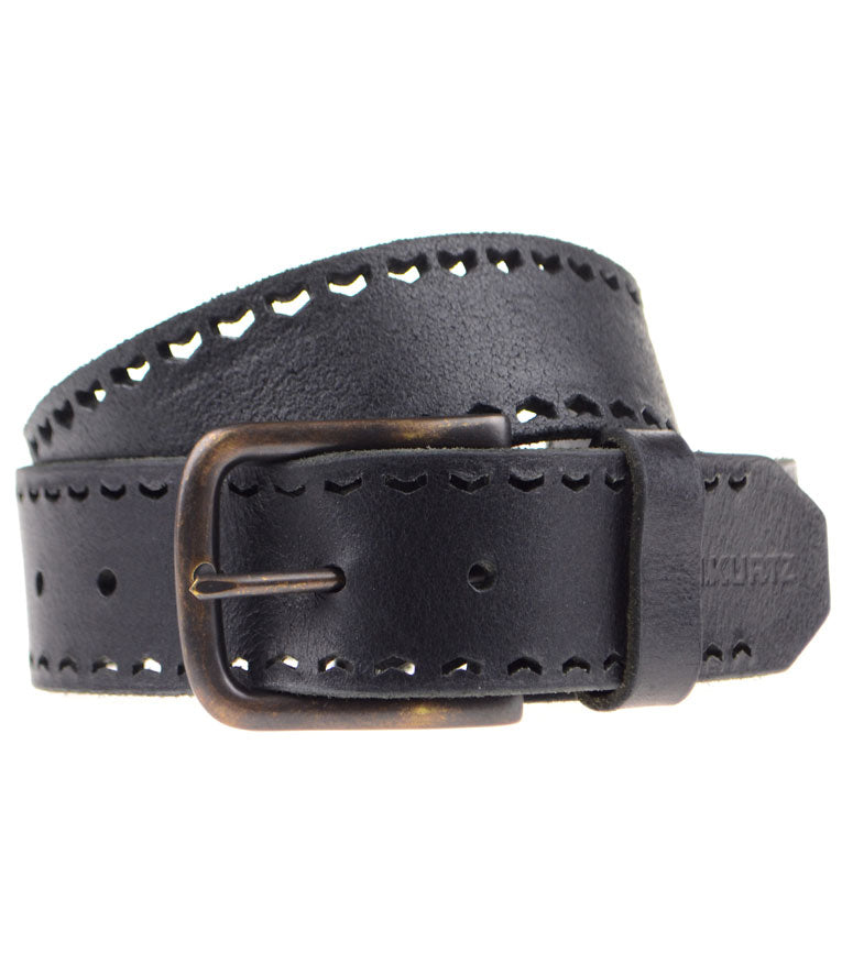Baker Buffalo Leather Belt