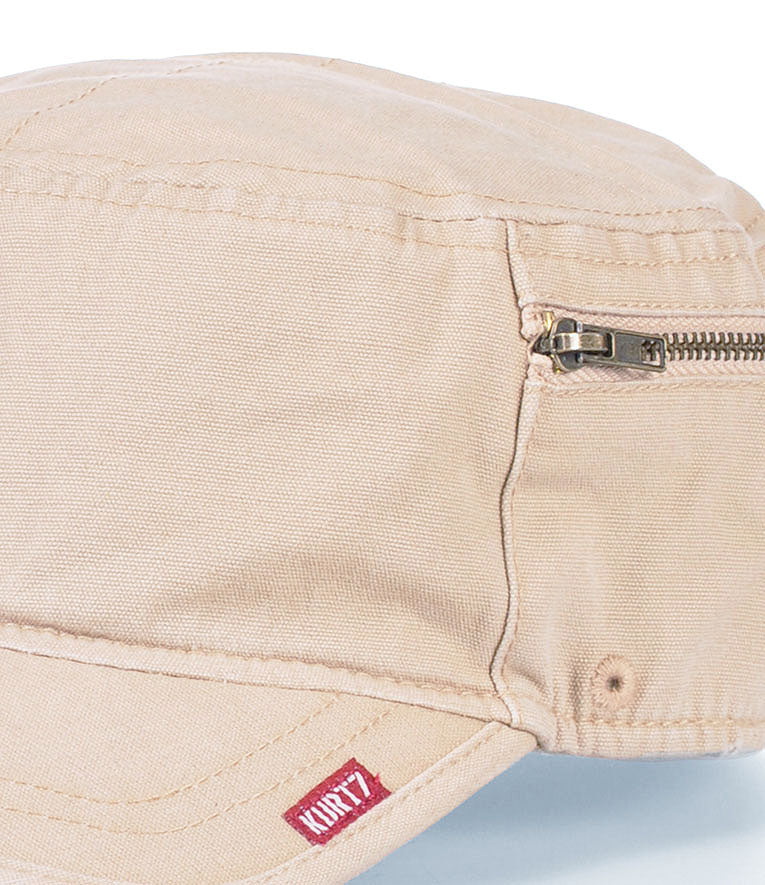Army Cap Style - Sand |color:Desert Sand