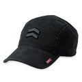 Cappellino camp a cinque pannelli nero |color:Black