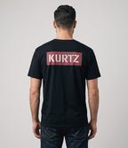 T-shirt con grafica A. Kurtz nera  |color:black
