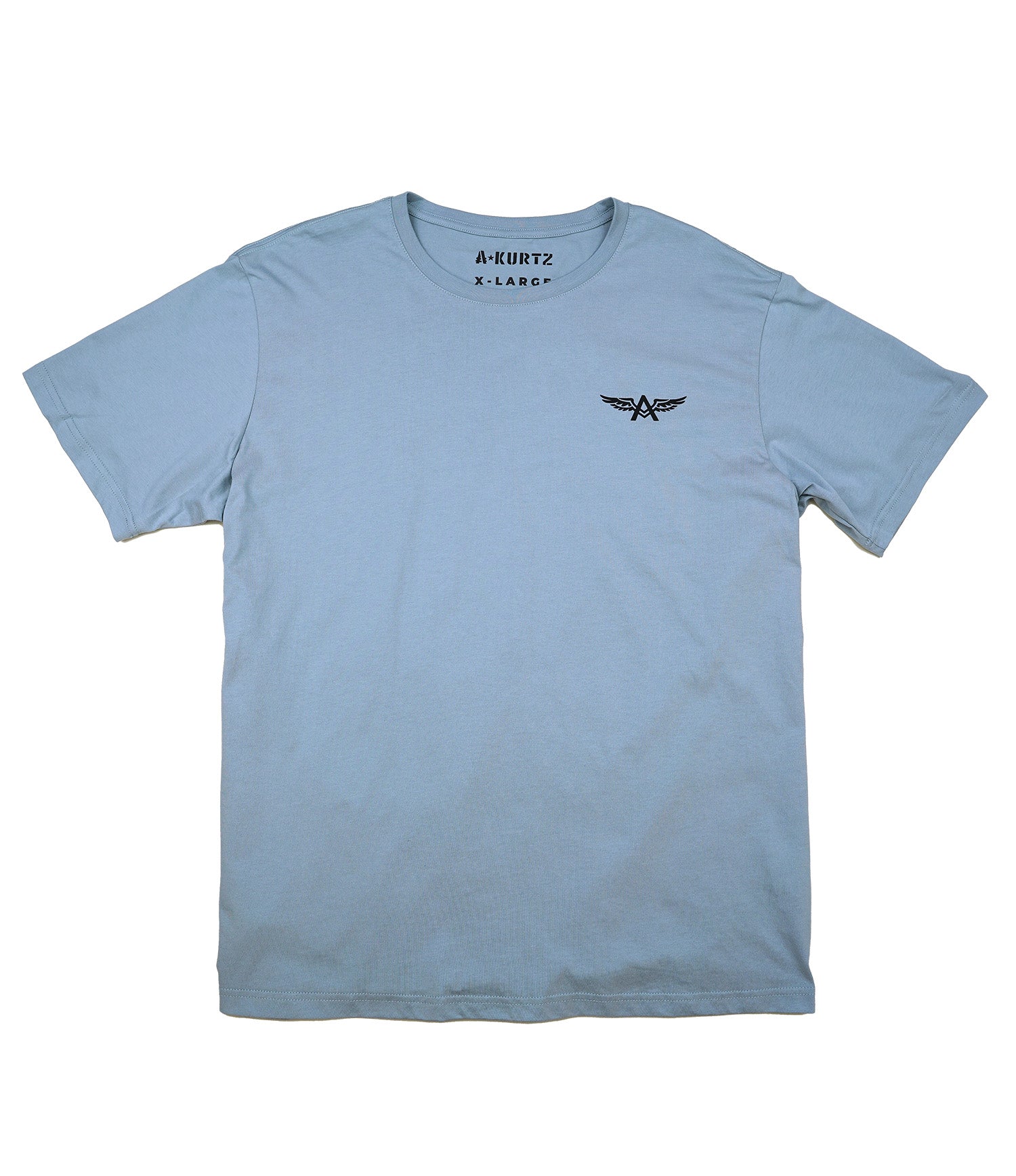 Graphic Tee Shirt - Blue - Front