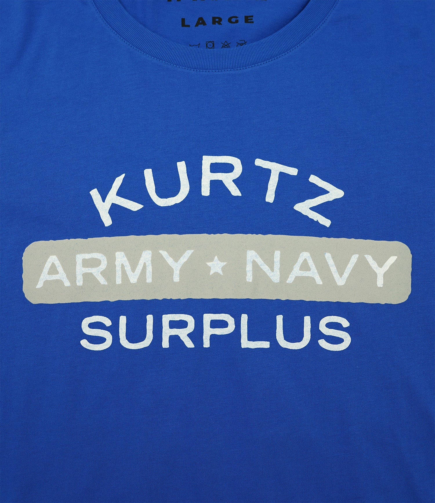Military Surplus Tee - Blue