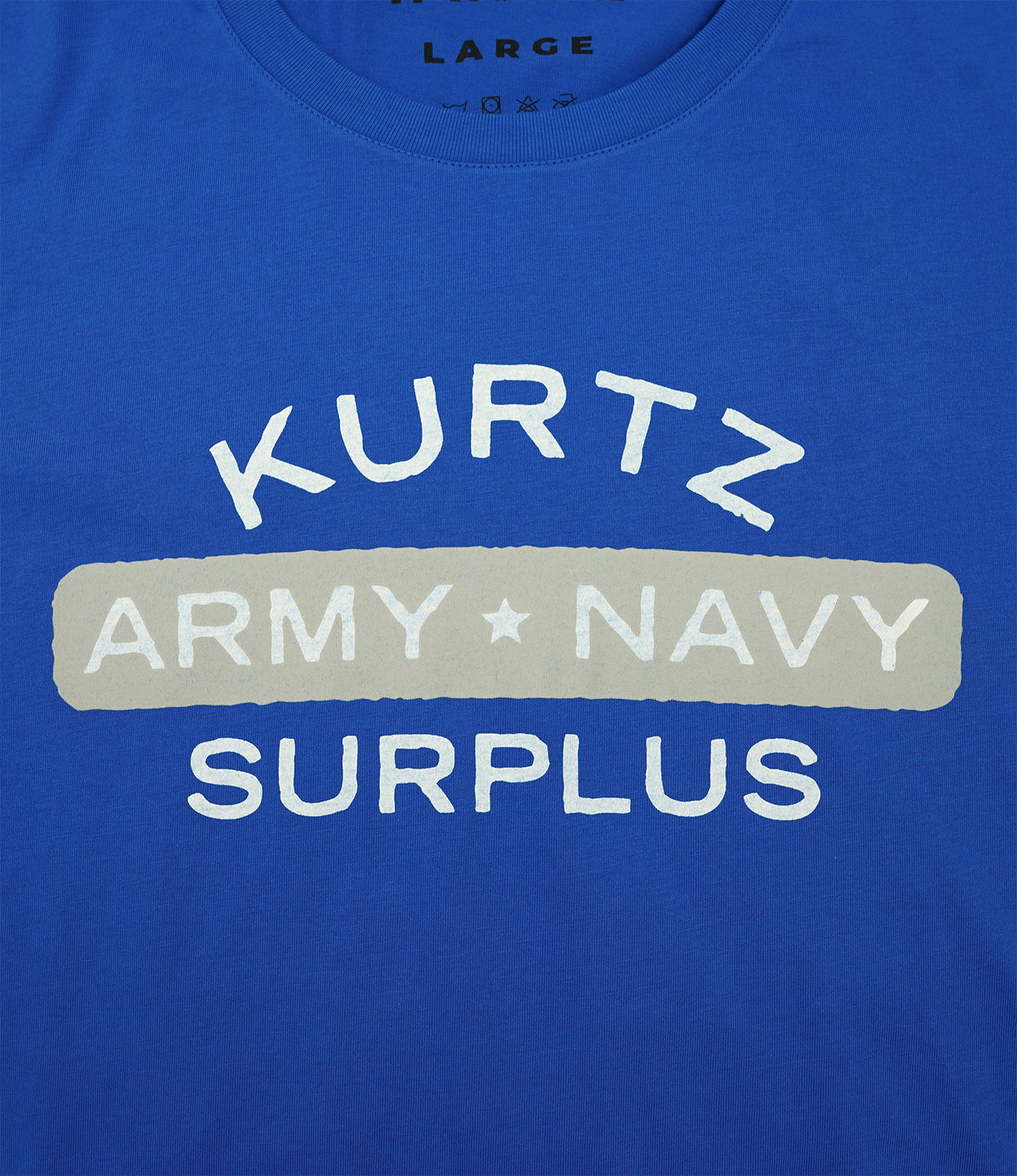 T-shirt Military Surplus | color: Cobalt Blue