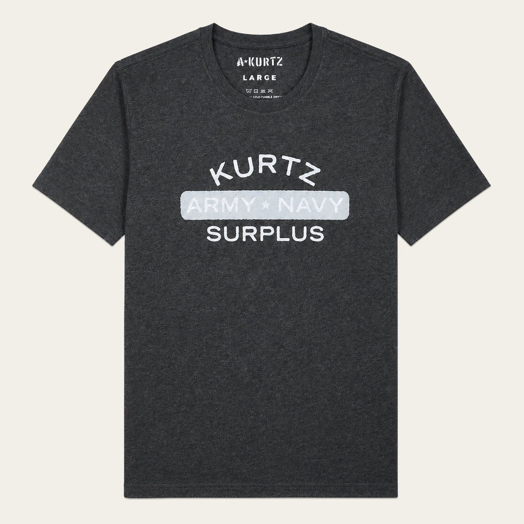 T-shirt Military Surplus – przód |color:charcoal