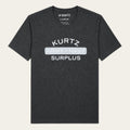 T-shirt Military Surplus – przód |color:charcoal