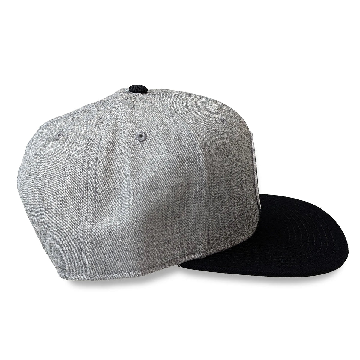 Snapback Trucker Cap - Grey - Right |color:Black/Charcoal