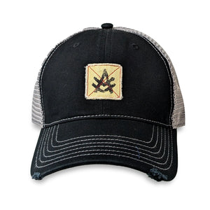 Stylish Baseball Cap - Black - Front - Tad