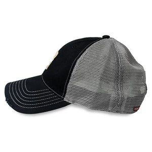 Stylish Baseball Cap - Black - Left - Tad