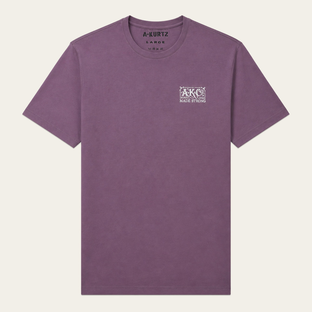 T-shirt vintage – przód | color:Amethyst Ash
