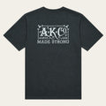T-shirt vintage – tył  | color:Charcoal