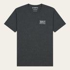T-shirt vintage – przód  | color:Charcoal