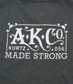 T-shirt vintage | color:Charcoal