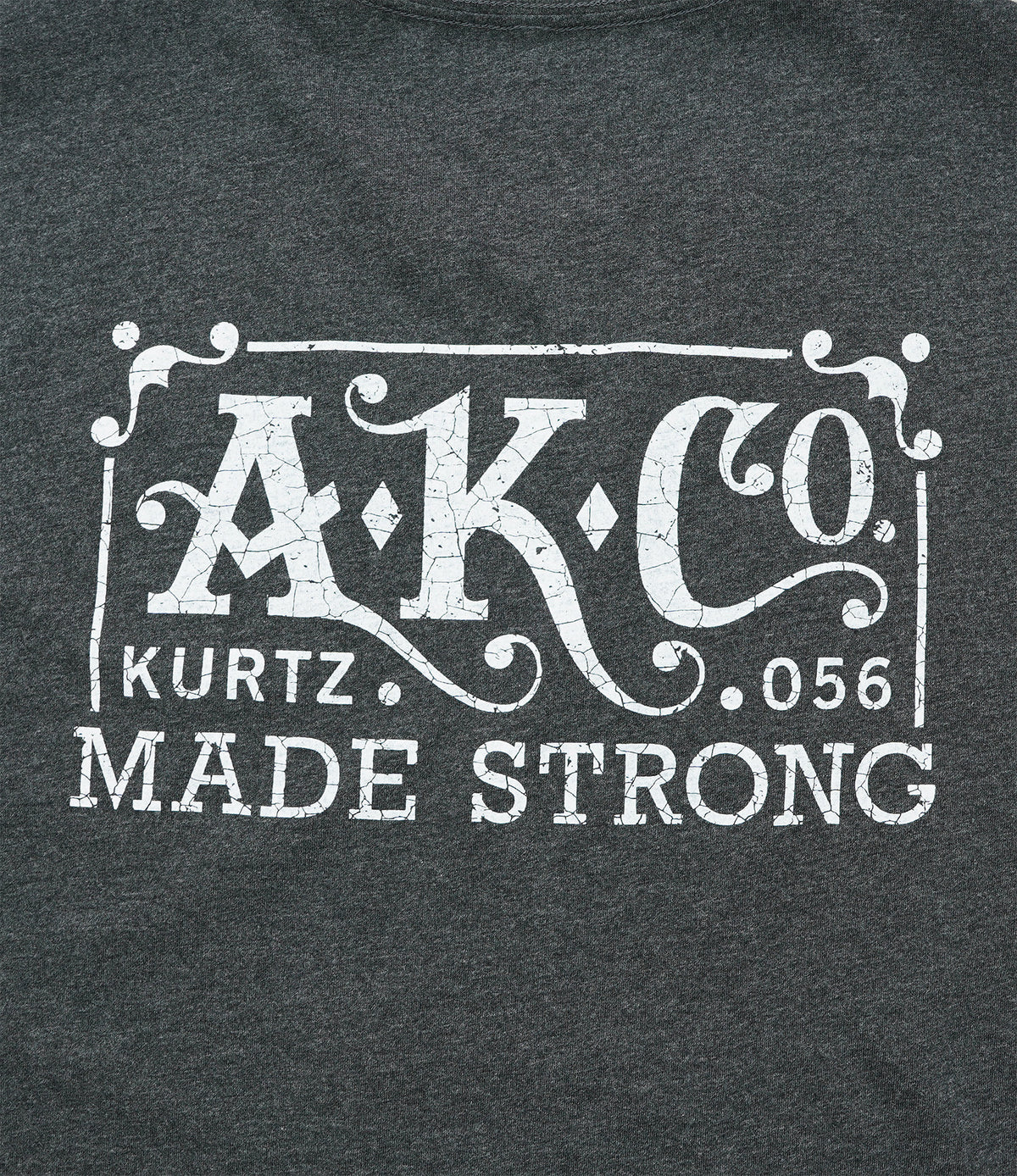 T-shirt vintage | color:Charcoal