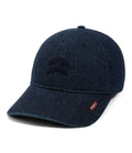 Cappellino da baseball in denim
