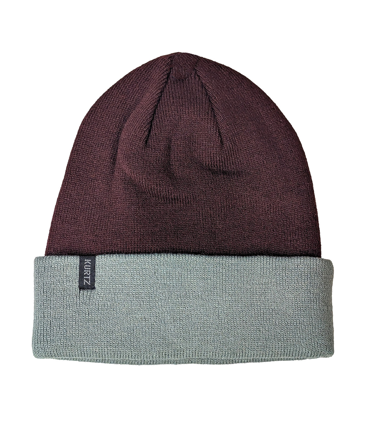 Czapka beanie z wywinięciem – szara