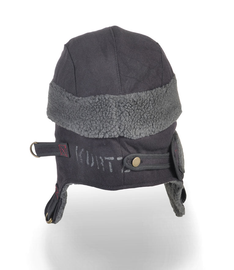 Czapka pilotka – tył – czarna – Scout |color:Black