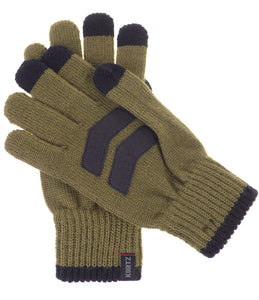 A Kurtz Rebel Wool Knit Gloves - Military