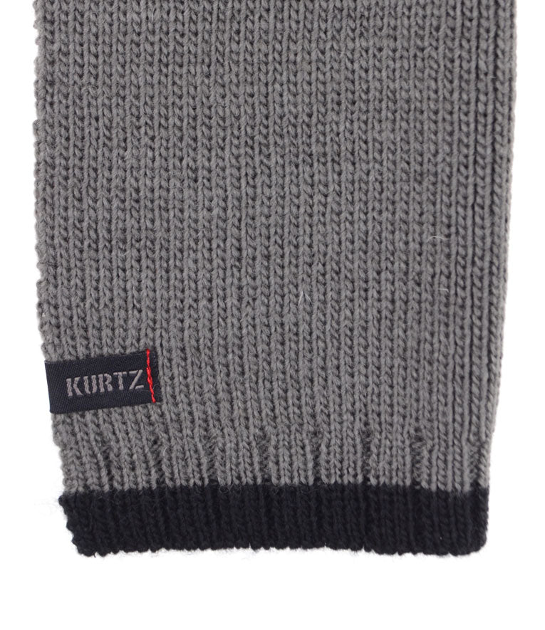 Sciarpa in lana A. Kurtz Rebel - Grigio - Logo