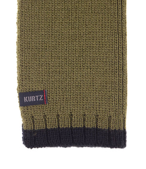 A. Kurtz Rebel Wool Scarf - Military - Logo