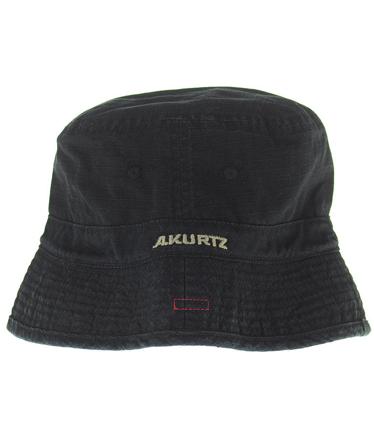 Dwustronny kapelusz bucket Buckley – czarny |color:Black