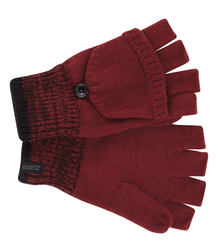 Flag Convertible Glove - Red