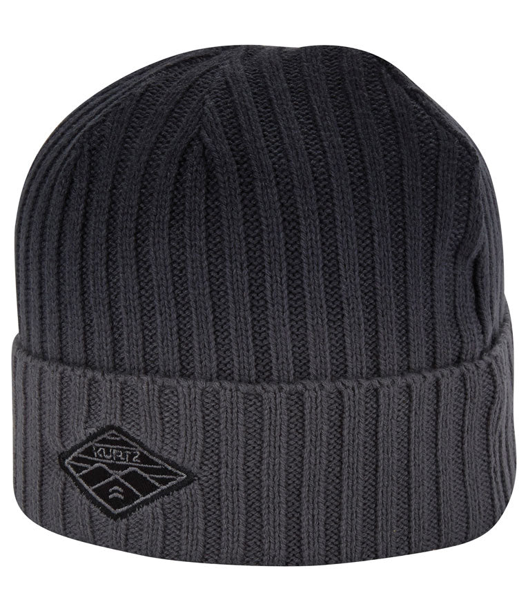 Bawełniana czapka watch cap – szara