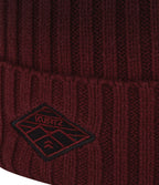 Bawełniana dzianinowa czapka watch cap – czerwona