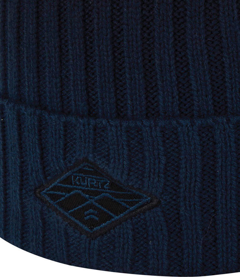 Granatowa bawełniana czapka watch cap