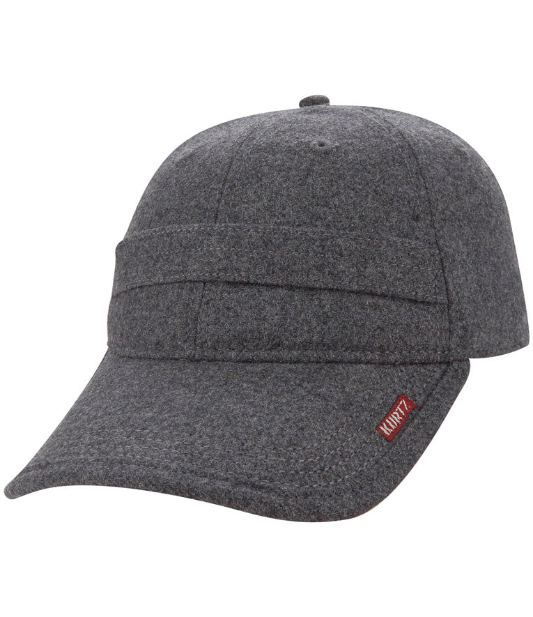 Czapka A Kurtz Wool Strap – grafitowa |color:Charcoal