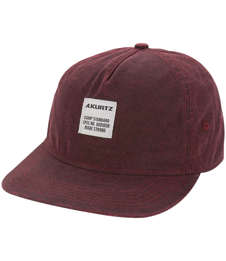 Akurtz Moutain Flex Baseball Cap - Dark Red |color:Dark Red