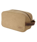 Dopp Kit キャンバス トイレタリーバッグ - タン