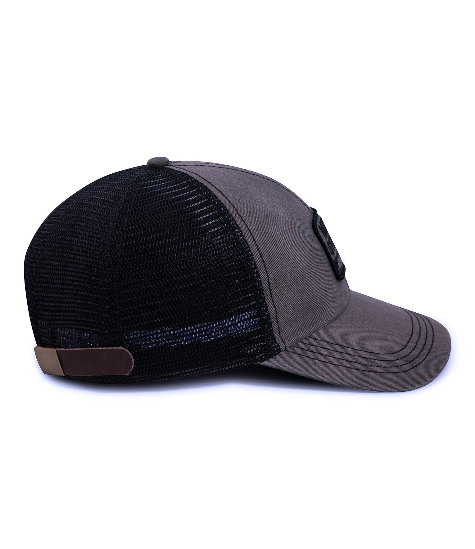 Men's & Ladies' Trucker Mesh Back Hat – Low Profile, Contrast Stitch, One Size