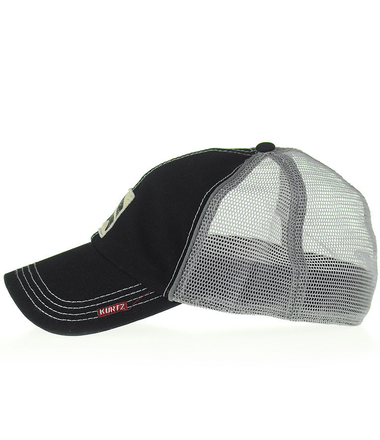 Elastic Band Baseball Cap - Torch |color:Black

