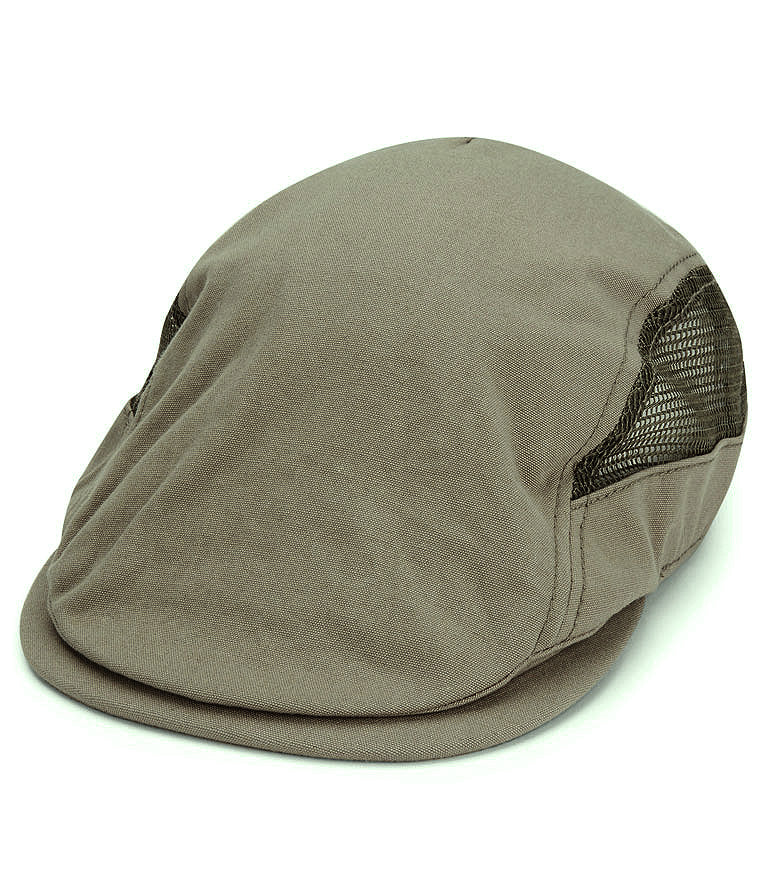 Men's Driving Cap with Mesh Side Panels