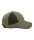 Cappellino da baseball regolabile Point - Verde |color:Fatigue Green