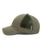 Cappellino da baseball Point in rete - Verde |color:Fatigue Green