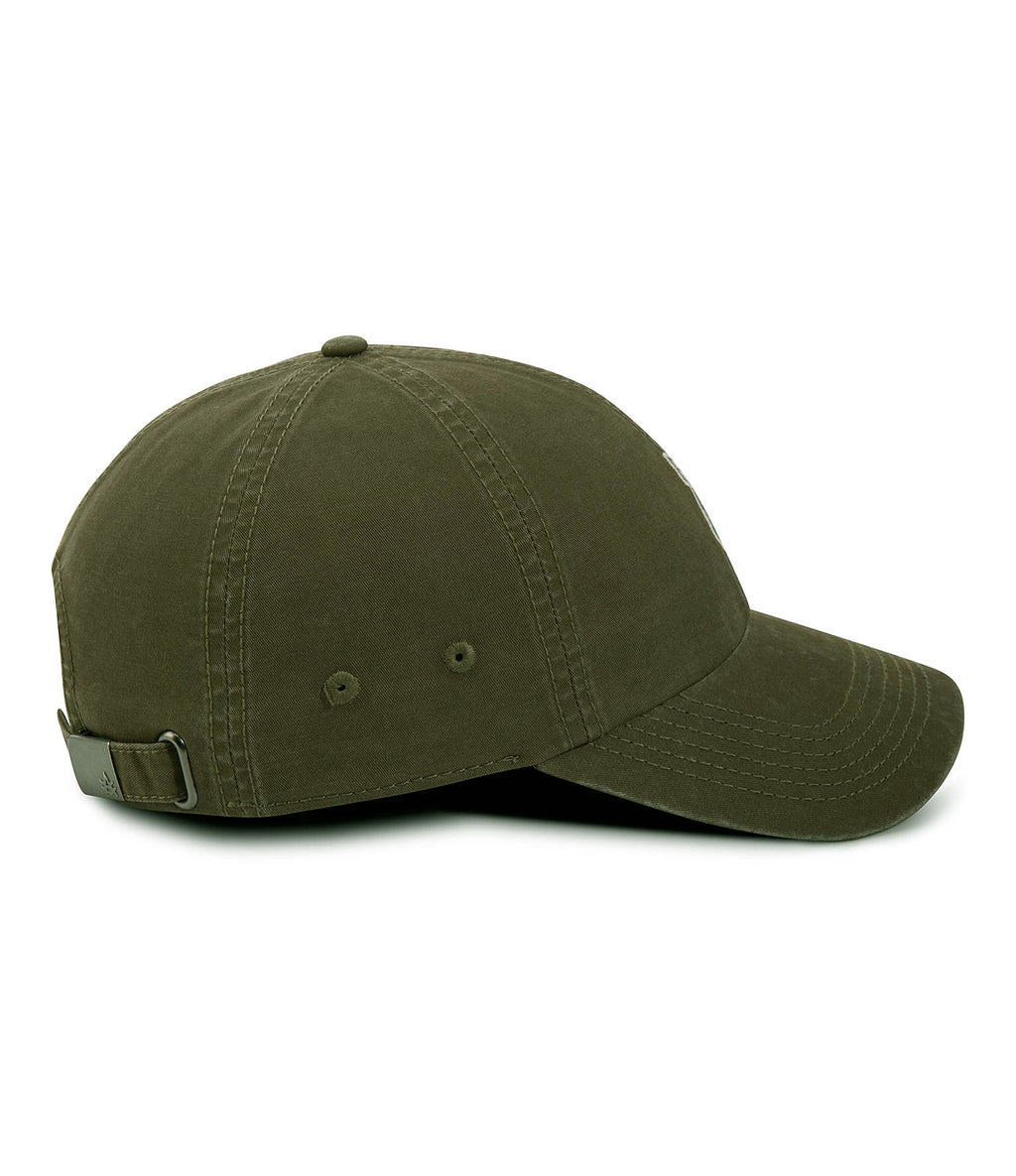 Bawełniana czapka z daszkiem F-Bomb |color:Olive