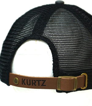 Men's & Ladies' Trucker Mesh Back Hat – Low Profile, Contrast Stitch, One Size