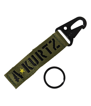 A. Kurtz Fritz Keychain Hook Military Green
